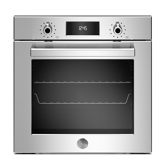 Stainless Steel Professional 60cm Electric Pyro Built-in oven LCD display
